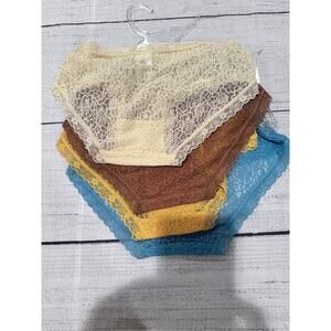 Abound 4 pack Lace Panties NWT size XS